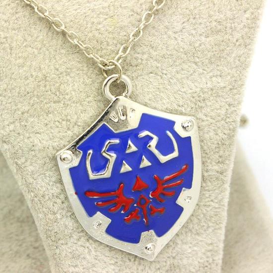 The Legend of Zelda Shield Matel Necklace