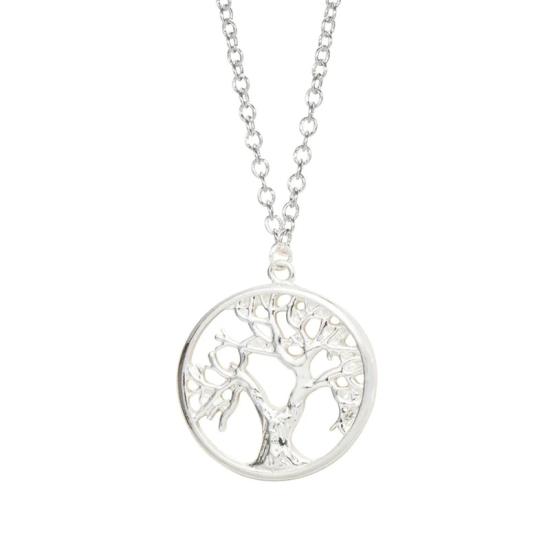 Tree of Life Silver Necklace/