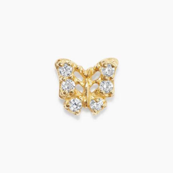 Dainty 1Piece CZ Stud Earring