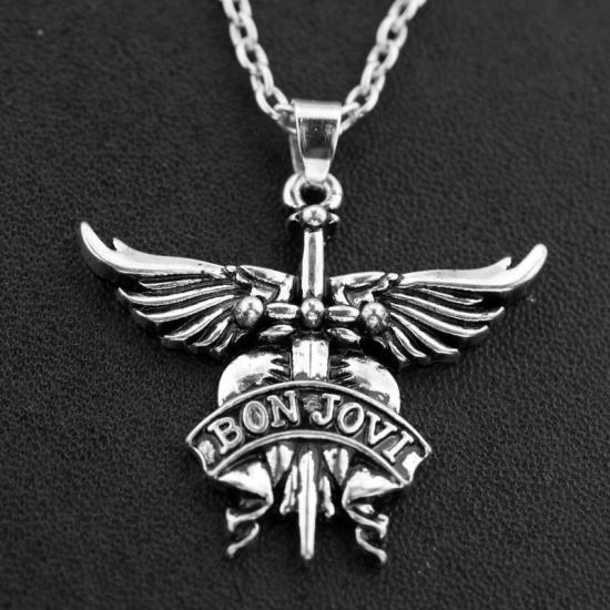 Bon Jovi Rock Band Necklace/