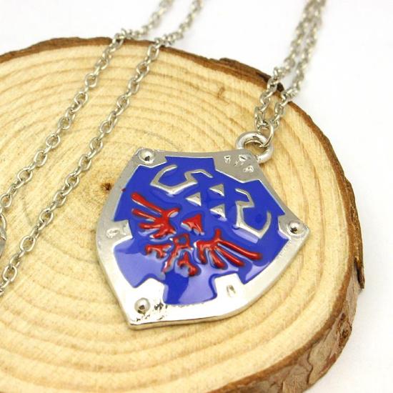 The Legend of Zelda Shield Matel Necklace/