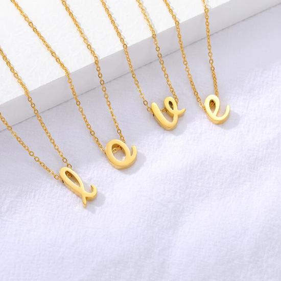 Dainty Initial Necklaces For Women/