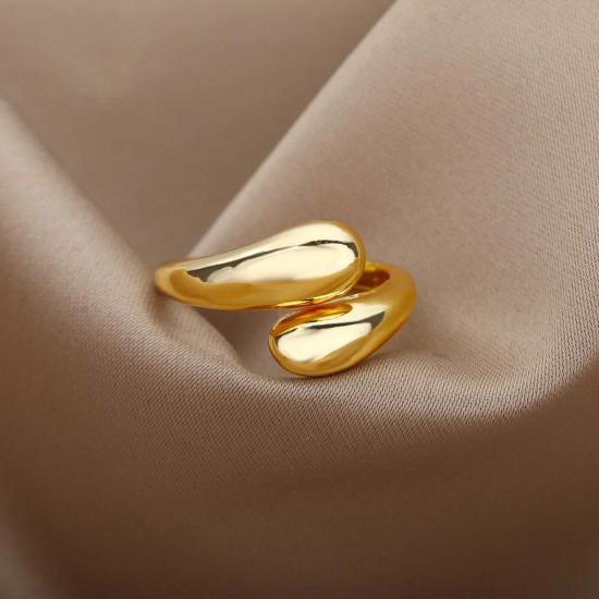 Adjustable Antique Gold Finger Ring