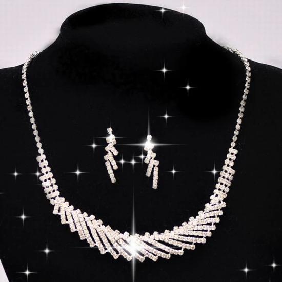 Crystal stone Choker women’s jewelry set