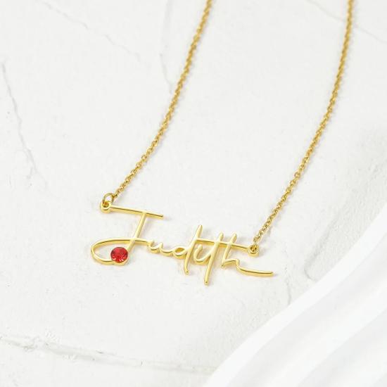 Birthstone Personalized Name Jewelry/