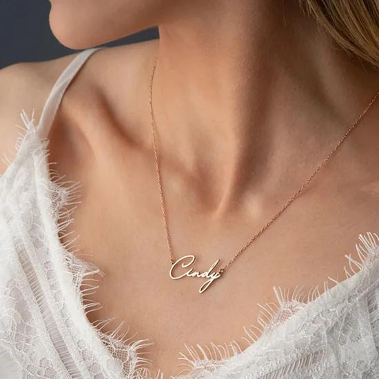 Personalized Choker Name Necklace