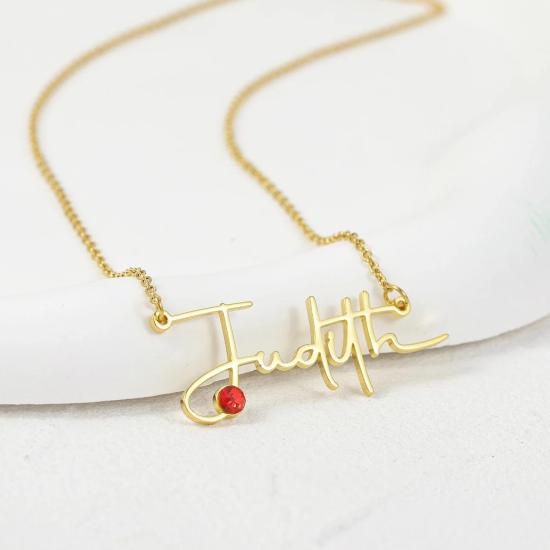 Birthstone Personalized Name Jewelry