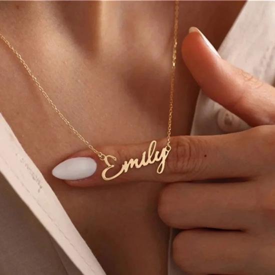 Custom Name Choker Necklace