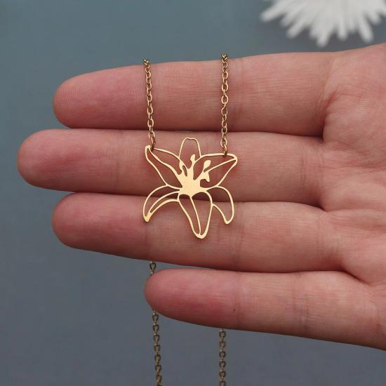 Fleur de Lis Saint Necklace/