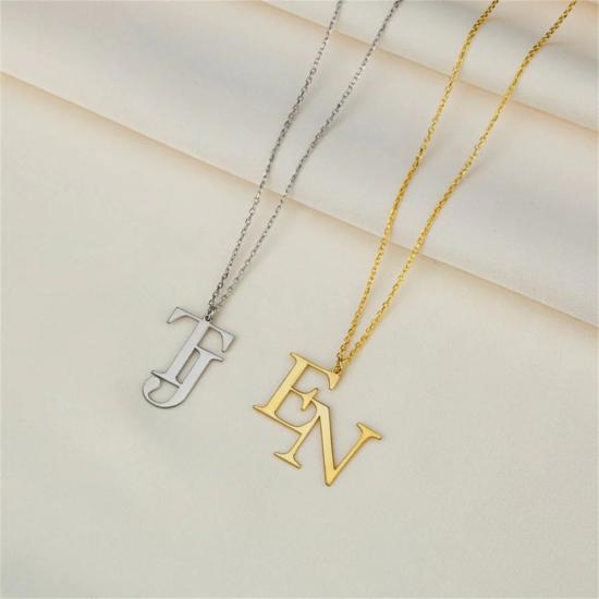 Personalized Two Letter Necklaces For Women