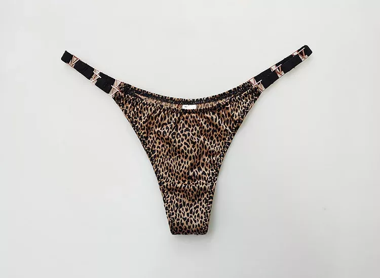 Leopard Silk Sexy Satin G-string