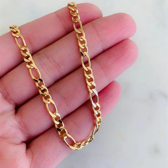 Gold Filled Figaro Chain Bracelet