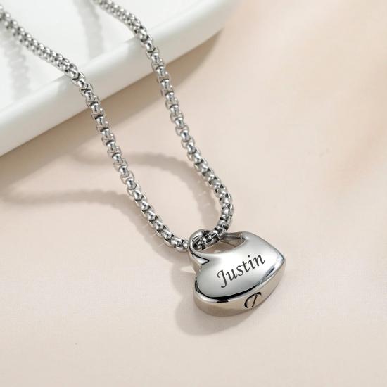 Forever in My Heart Love Pet Urn Cremation Jewelry/