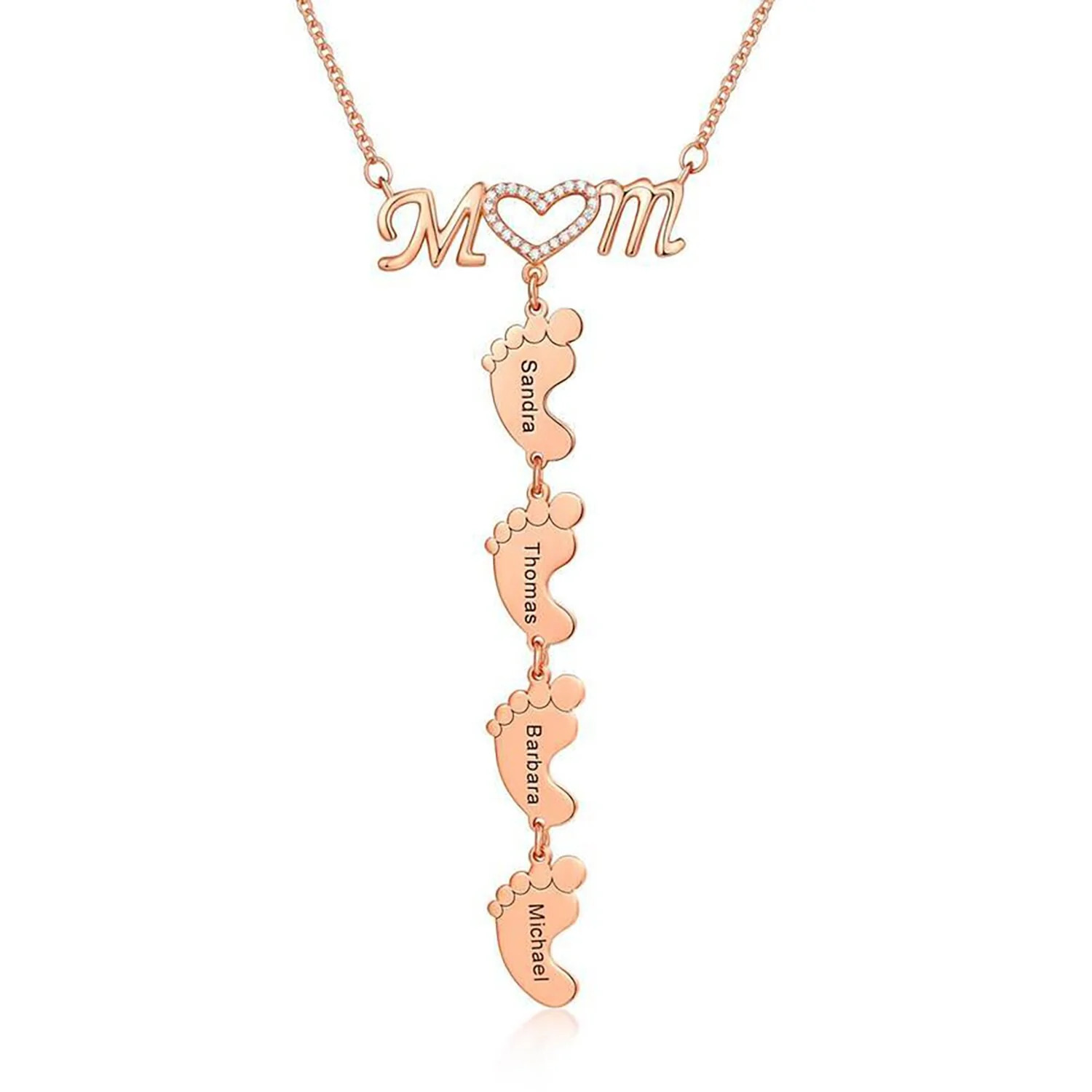 Personalized%20Mom%20and%20Baby%20Feet%20Necklace/