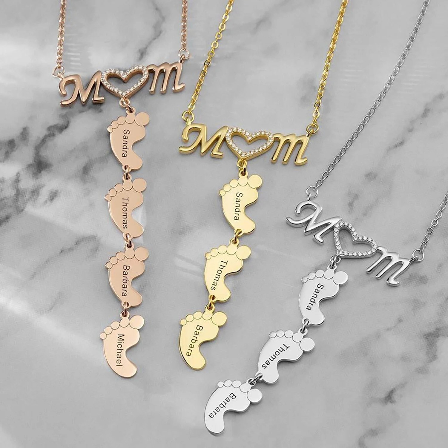 Personalized%20Mom%20and%20Baby%20Feet%20Necklace/