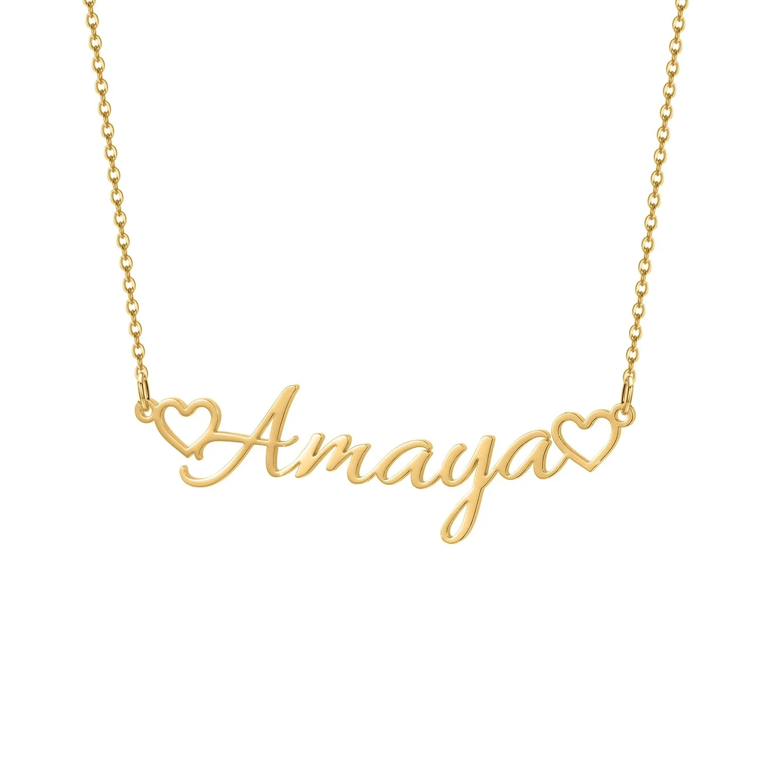 Customized%20Name%20Necklace%20With%20Hearts