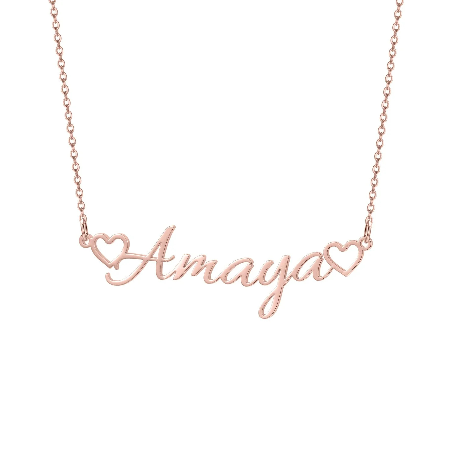 Customized%20Name%20Necklace%20With%20Hearts